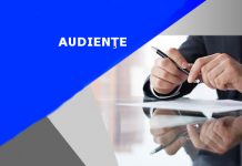 Program de audienţe